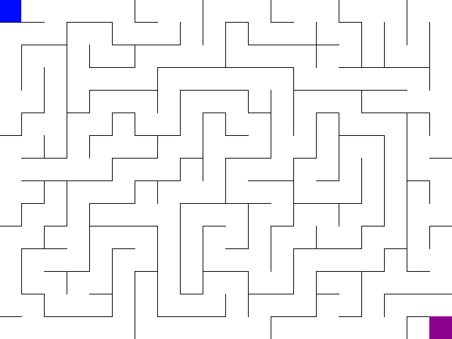 Perfect maze